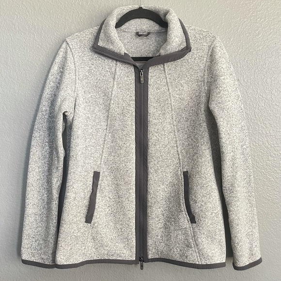 lululemon athletica Jackets & Blazers - Lululemon Gray Fleece Full Zip Jacket